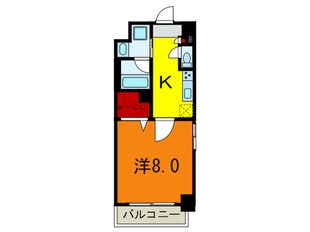 ウエストヒルズ大倉山の物件間取画像